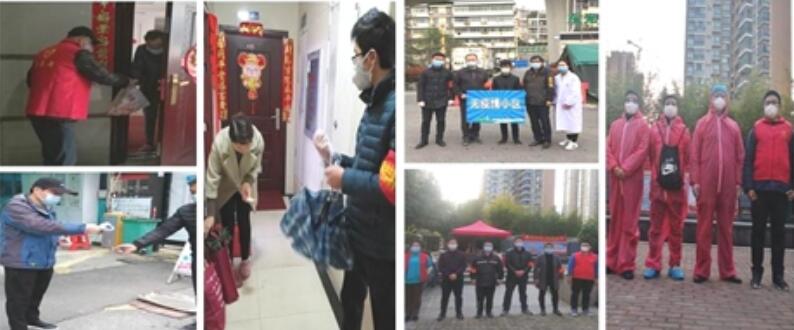 抗疫情，党员冲在前